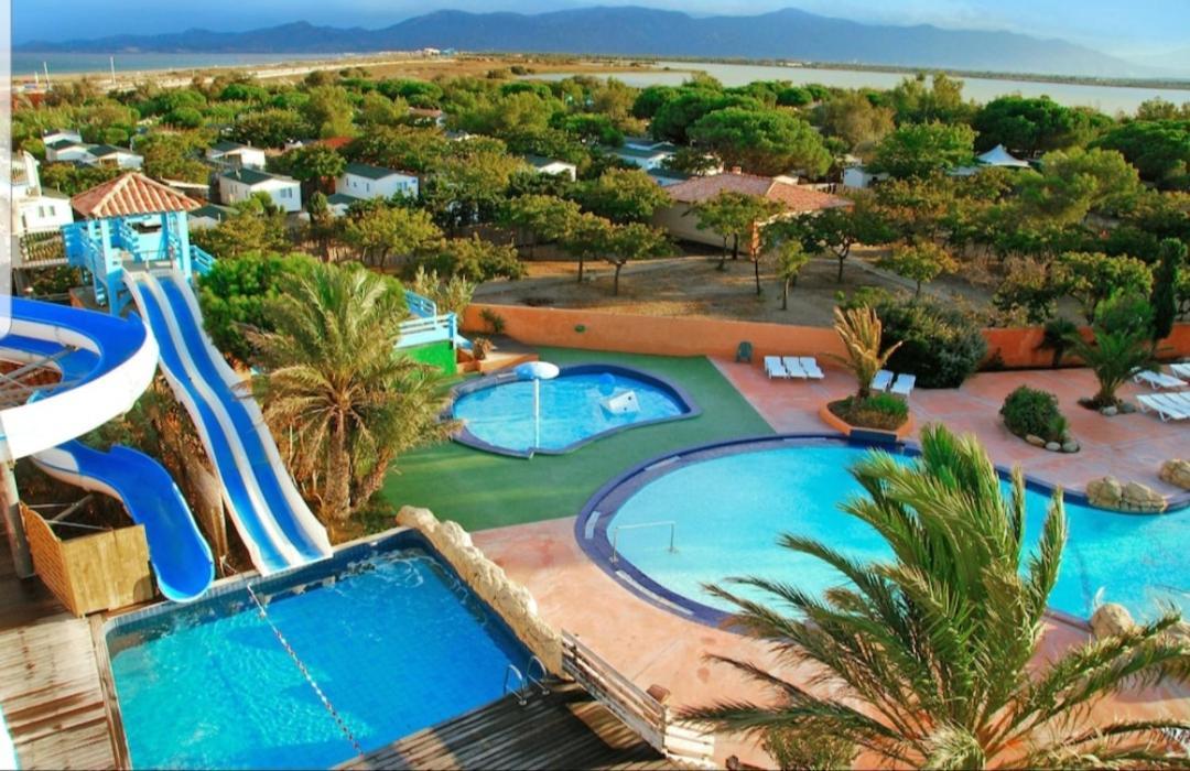 Les Mobilhomes Helvetiques 4 Etoiles Mar Estang Canet En Roussillon Exterior photo