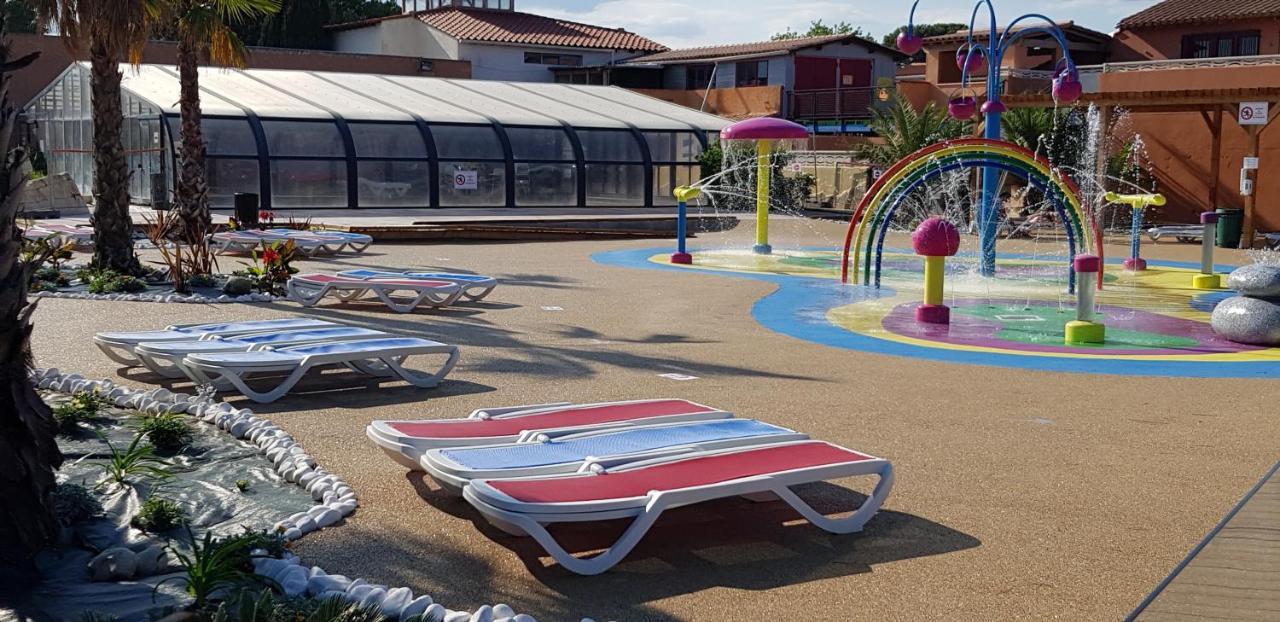 Les Mobilhomes Helvetiques 4 Etoiles Mar Estang Canet En Roussillon Exterior photo